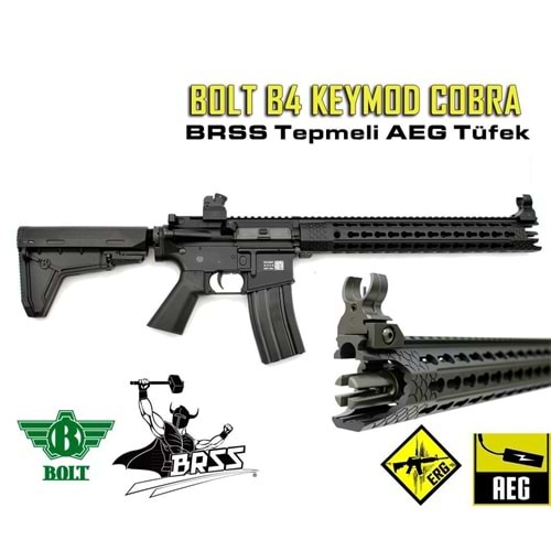 BOLT B4 KEYMOD COBRA BRSS Güçlendirilmiş Tepme Sistemli AEG