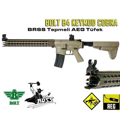 BOLT B4 KEYMOD COBRA BRSS Güçlendirilmiş Tepme Sistemli AEG - TAN