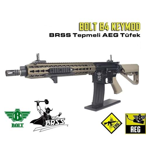 BOLT B4 KEYMOD B.R.S.S. Gerçekçi Tepmeli Airsoft AEG