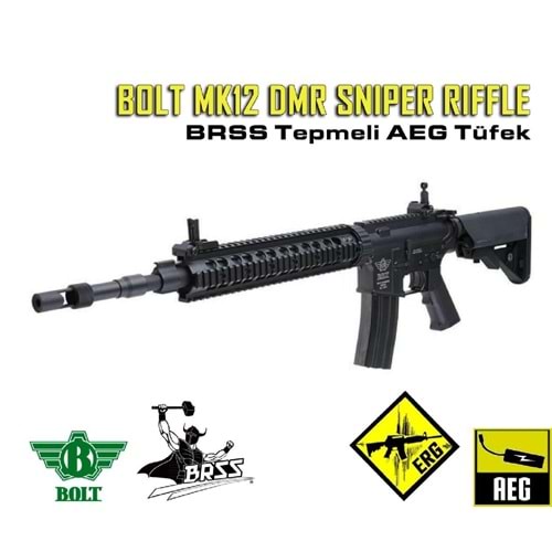BOLT MK12 MODRETS DMR SNIPER RIFLE BRSS Tepme Sistemli