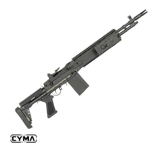 CYMA Full Metal M14 EBR BLACK Marksman Airsoft AEG EBR Dipçikli CM032G