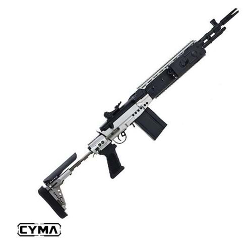 CYMA FULL METAL M14 EBR SILVER MARKSMAN AİRSOFT AEG EBR DİPÇİKLİ (CM032G-SV)