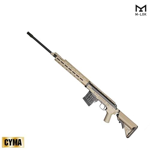 Cyma DMR Dragunov M-Lok TAN AEG Airsoft Sniper Tüfek