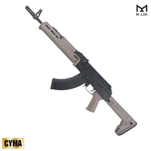 Cyma Custom AK KT AEG Airsoft Tüfek (Çöl Rengi)