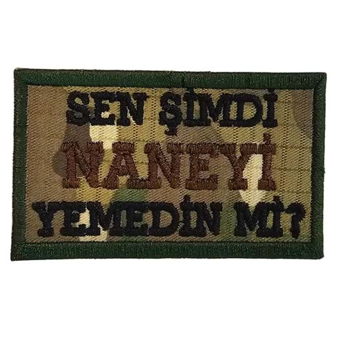 CAMO ESPİRİ PATCH- KAMUFLAJ