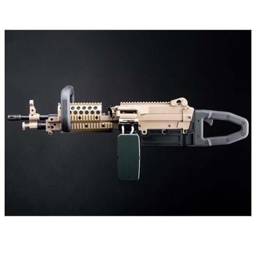 Mugen M249 MK46 TAN SAW Airsoft Makinalı Tüfek