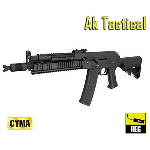 Cyma AK Tactical Full Metal AEG Airsoft Tüfek (0.40L)