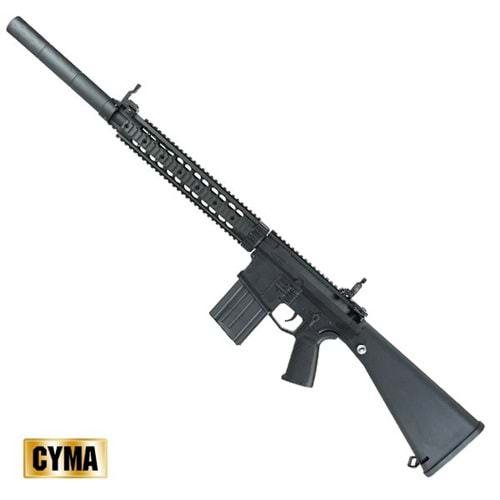 CYMA Platinum SR-25 QBS Airsoft AEG Nişancı Tüfeği - CM.098