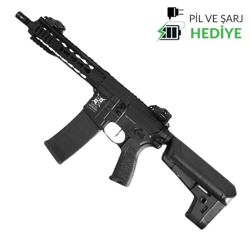 Delta Armory AR15 KeyMod 8” BRAVO PIL SARJ SET Airsoft Tüfek / Siyah DA-B05