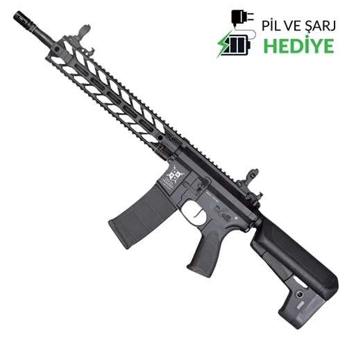 Delta Armory AR15 M-LOK LONG BRAVO PIL SARJ SET Airsoft Tüfek / Siyah DA-B11