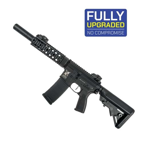 Delta Armory M4 AR15 SilentOps 7'' Charlie ETU Airsoft Tüfek Siyah DA-C05-ETU