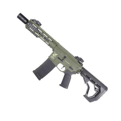 Delta Armory M4 AR15 M-LOK SilentOps 8'' Charlie HAKİ Airsoft Tüfek SET