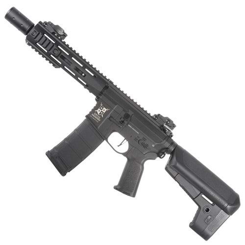 Delta Armory M4 AR15 M-LOK SilentOps 8'' Charlie Siyah Airsoft Tüfek SET DA-C10