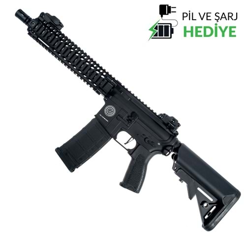 Delta Armory Grand Power AR15 MK18 ALPHA PIL SARJ SET Airsoft Tüfek / Siyah DA-GP-A07