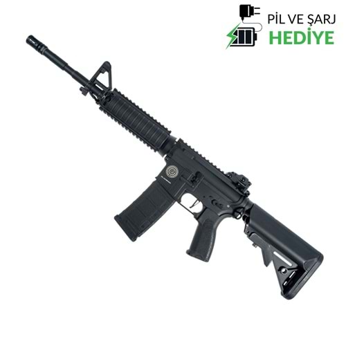 Delta Armory Grand Power AR15 RIS Charlie PIL SARJ SET Airsoft Tüfek / Siyah DA-GP-C03