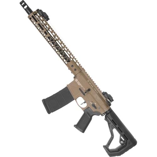 Delta Armory FREYA R15 SKELETON 13'' Airsoft Tüfek / Half Tan DA-GP-FRY-A21-HT