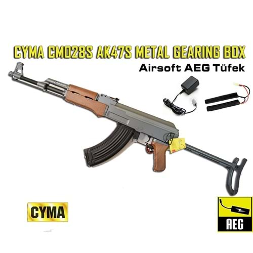 CYMA CM028S AK47S METAL GEARING BOX AEG AIRSOFT TÜFEK