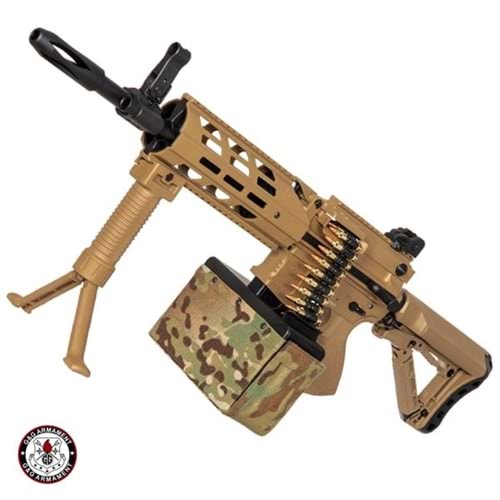 GG LMG TAN AIRSOFT AEG MAKINALI TÜFEK