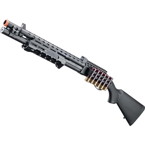 EMG Strike Industries M870 SHOTGUN M-LOK GasBlowback Airsoft Pompalı Tüfek GoldenEagle EMG-8889BK