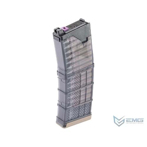 CYMA GBB 30BB AIRSOFT ŞARJÖR EMG LANCER SYSTEMS L5AWM AIRSOFT MERMI GORUNUMLU TAN