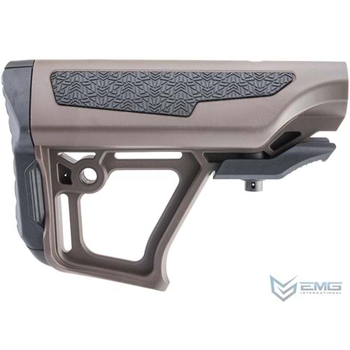 EMG ICS M4 AEG Tüfekler için EMG Zeta Ayarlanabilir Dipçik (Renk: Coyote)