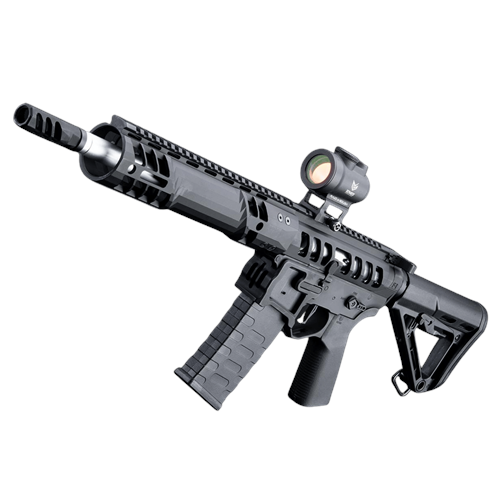 EMG F1 UDR-15 SIYAH Skeletonized AR-15 eSilverEdge C7M M-LOK Handguard Airsoft AEG Tüfek (EMG-SC-B-3)