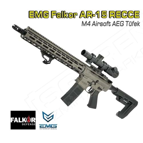 EMG Falkor AR-15 RECCE M4 Airsoft AEG Tüfek
