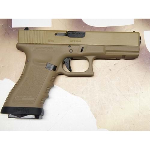 WE GLOCK 17 G17 TT TAN AIRSOFT TABANCA