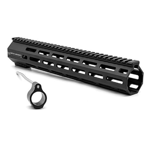PTS Griffin SR-Rigid Rail 32cm (12.5in) Siyah Airsoft Tüfek El Kundağı GA037495307