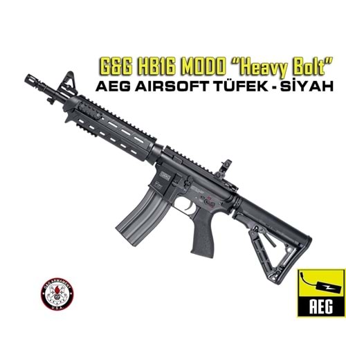 GG HB16 MOD0 AEG AIRSOFT TÜFEK - SİYAH