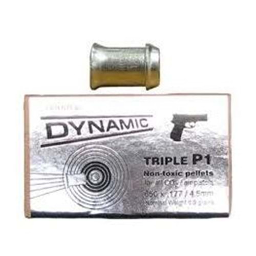 DYNAMIC TRIPLE P1 Non-toxic pellets 4.5mm 6.9Grain 650Adet