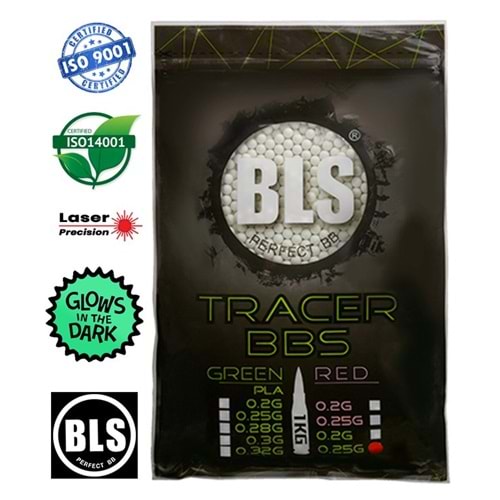 BLS PERFECT 0.25G TRACER BB YEŞİL (0,25g) - 1KG - 4000Adet