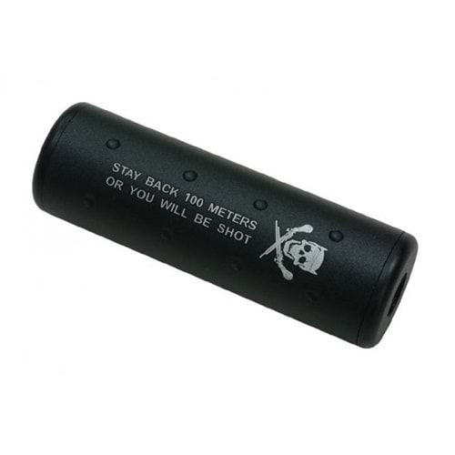 ISG Matrix Stubby Mock Susturucu Replika Kısa Tip 11cm - Siyah