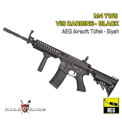 TWS M4 VIS Carbine - Siyah