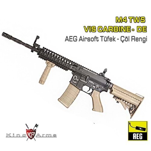 TWS M4 VIS Carbine - Çöl Rengi