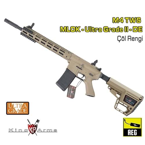 M4 TWS M-LOK Ultra Grade II - Çöl Rengi