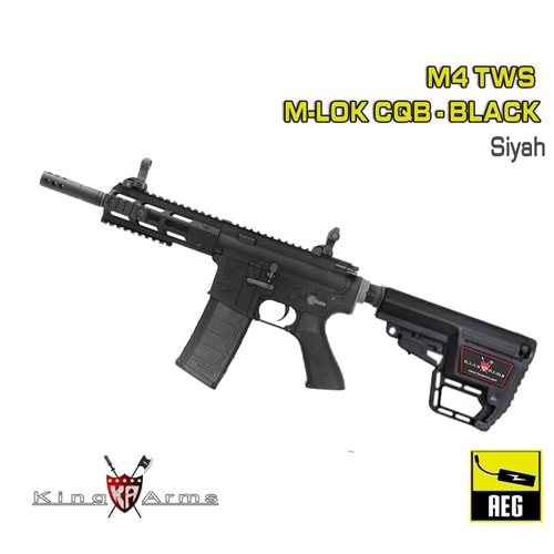 M4 TWS M-LOK CQB - Siyah