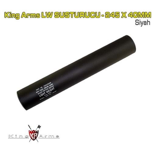 King Arms Light Weight (LW) Susturucu - 245 X 40MM