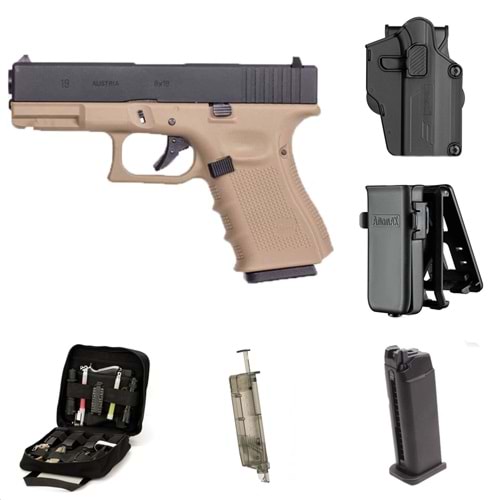 AVANTAJ PAKETİ Glock G19 Gen4 Tan