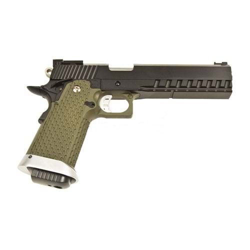 KJW HI-CAPA Full Metal KP-06 GBB Airsoft Tabanca HAKI YESILI OLIVE
