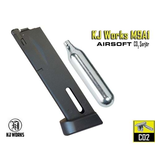 KJW G17 KP17 CO2 Magazine Şarjör