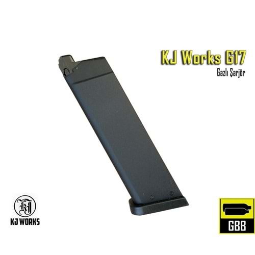 KJW G17 KP17 GBB Magazine Şarjör