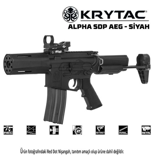 KRYTAC ALPHA SDP Black AEG