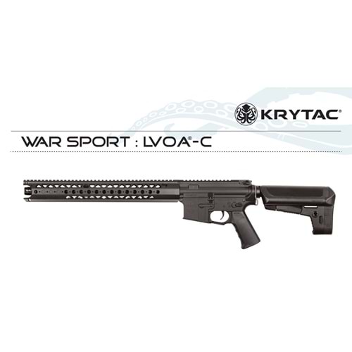 KRYTAC WAR SPORT LVOA-C BLACK AEG
