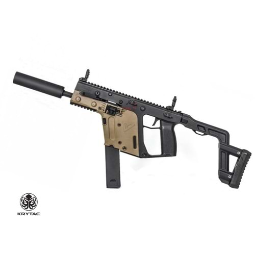KRYTAC Kriss Vector SMG Mock Susturuculu AEG Airsoft Tüfek - Dual Tone