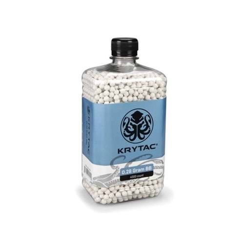 KRYTAC BB 0.28G / 4000BB Şişe 6mm Airsoft