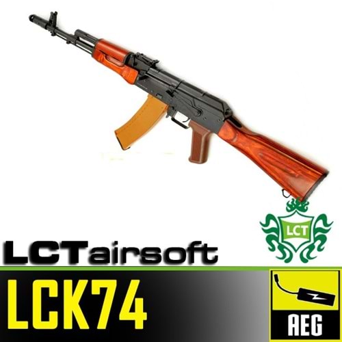 LCT LCK74 AK74 Airsoft Tüfek - Çelik - Gerçek Ağaç