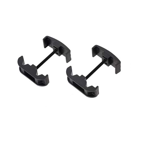 LCT Airsoft AK47 Double Magazine Clip (BLACK)