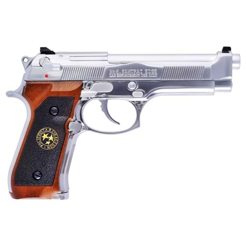 Samurai Edge M9 Airsoft GBB Tabanca- SILVER Gümüş