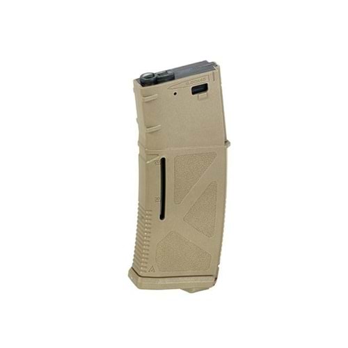 ARCTURUS AR M4/M16 30/130BB Ayarlı TAN Renk Kapasite Göstergeli Polimer Airsoft Şarjör